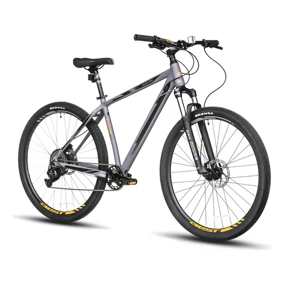 Bicicleta Best Rooster Mtb 29 Gris/negro Color Gris Tamaño Del Cuadro L
