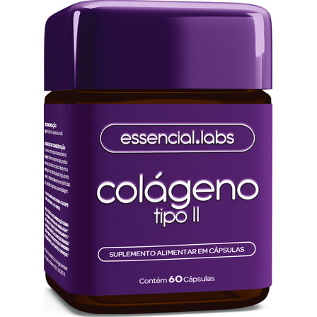 Colágeno Tipo Ii 45mg - 60 Cápsulas - Fórmula Exclusiva Para A Articulação Com Máxima Absorção E Pureza Colágeno Tipo Ii 45mg - 60 Cápsulas - Fórmula Exclusiva Para A Articulação Com Máxima Absorção E Pureza
