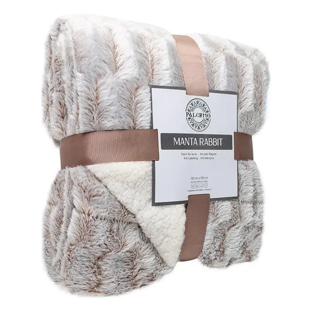 Manta Sherpa Rabbit Palermo (150x130cm)