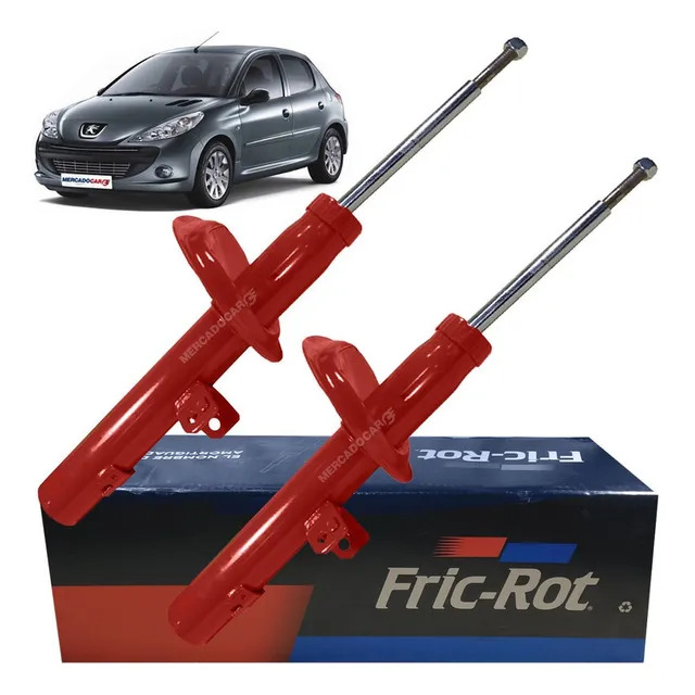Jgo 2 Amortiguadores Delanteros Peugeot 207 1.4 Hdi - 2012