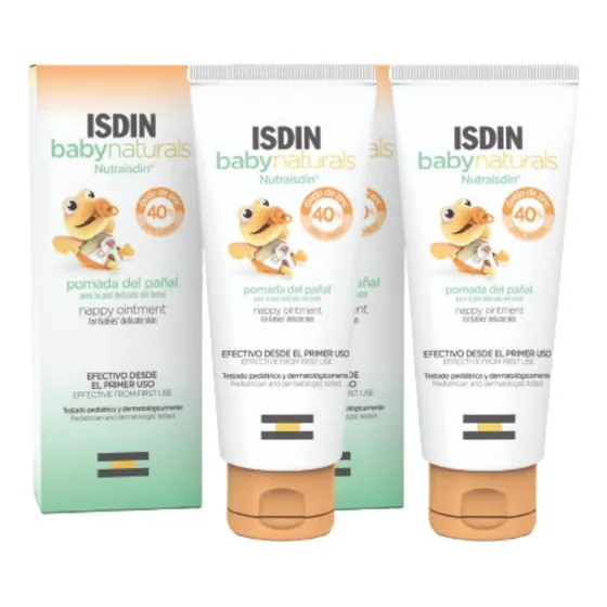 Duo Isdin Baby Naturals Pomada Regeneradora Del Pañal -100ml