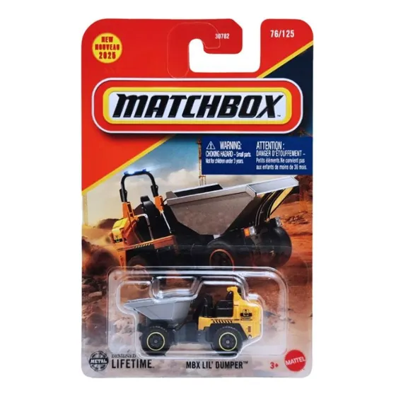 Lil Dumper Camion Volquete Construccion Matchbox (76)