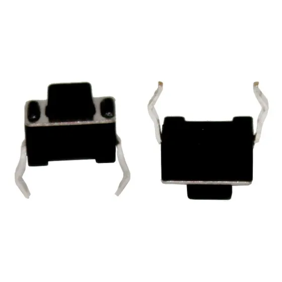 20pzs Push Button Boton De 6x6x?? 4 Pines Microswitch Negro