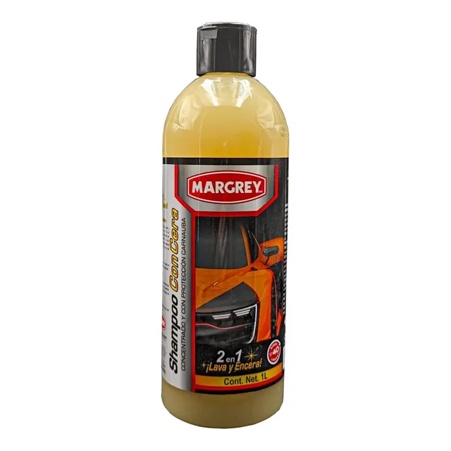 Shampoo Con Cera Pieza 1 Lt Margrey