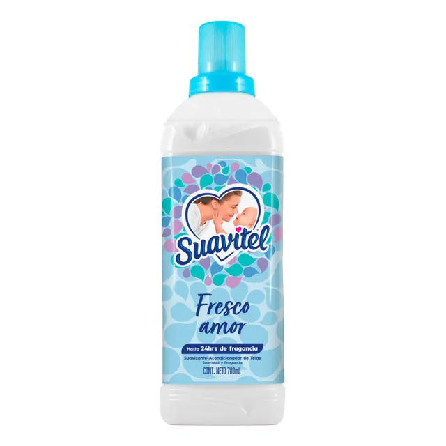 Suavitel Fresco Amor 700 Ml Suavizante De Telas Clasico