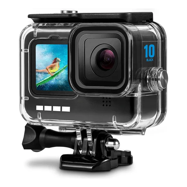 Carcasa Sumergible Para Camara Gopro Hero 13 12 11  10black