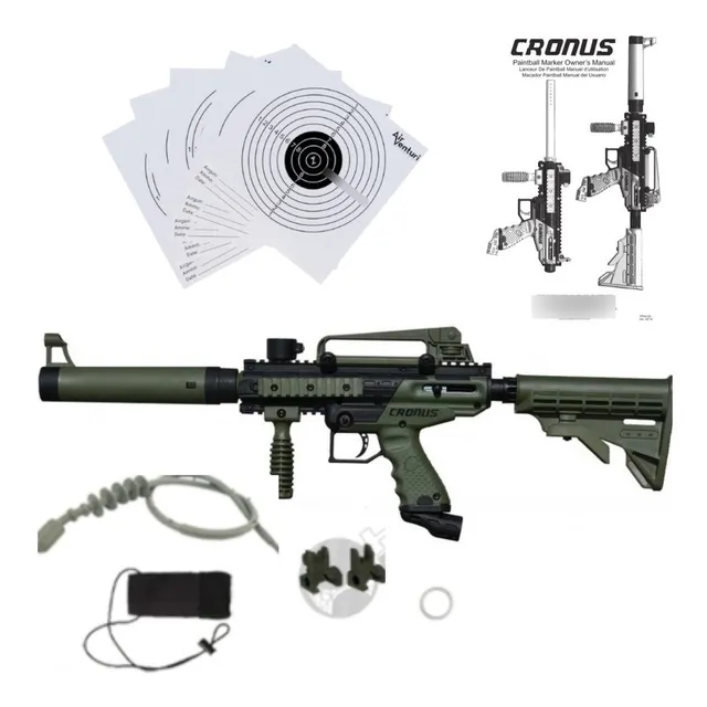 Tippmann Olive Tan Marcadora Cronus Tactical Gotcha Xchws C