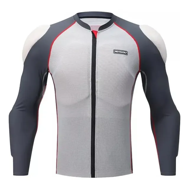 Chaqueta Armadura Con Protectores Integrados Motowolf 1031-g