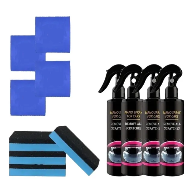 4x120ml Nano Spray Car Scratch Repair Champú For Coche