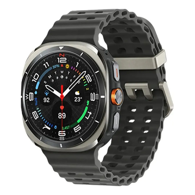 Samsung Galaxy Watch Ultra 2025 Smartwatch 47mm Lte, Galaxy Ai, Titânio Aeroespacial Titânio Prata