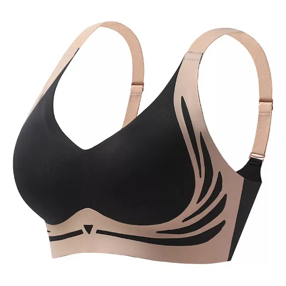 Brasier Push-up Inalámbrico Sin Aros Para Mujer, Sujetador