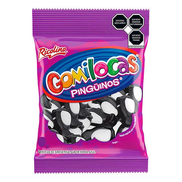 Gomitas Pingüinos Ricolino 1kg Gomilocas Dulces