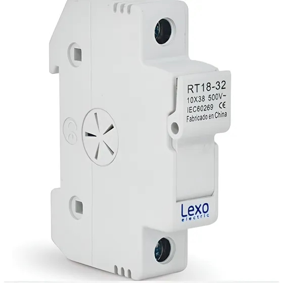 Portafusible Lexo 1p 32a 10x38mm 500v