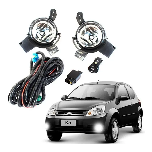 Kit Farol Milha Fiesta Ka Ecosport 2008 Á 2011 O Melhor