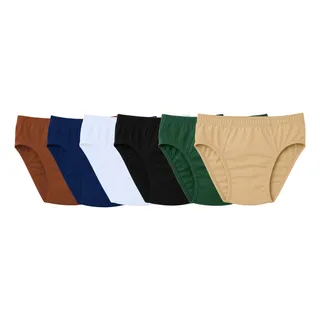 Kit Cuecas Adulto 12 Peças Slip Plus Size Masculino Algodão Kit Cuecas Adulto 12 Peças Slip Plus Size Masculino Algodão