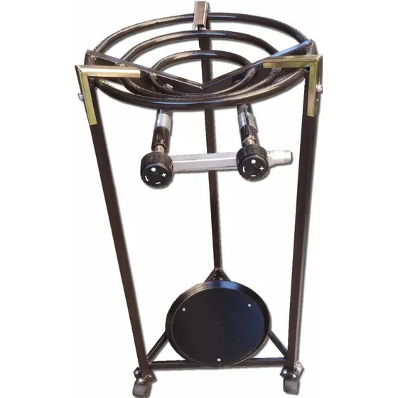 Mechero Enlozado Gas Paelleros Disco 40 Cm C Base Reforzado