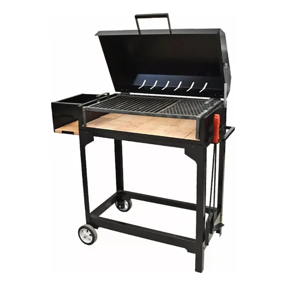 Parrillero Chulengo Movil Parrilla Asador 80cm C/ruedas