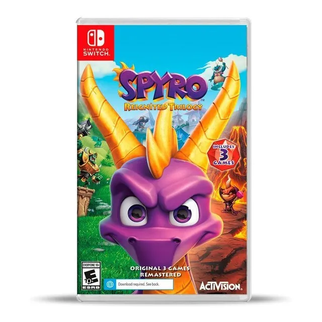 Spyro Reignited Trilogy (nuevo) Switch Físico, Macrotec