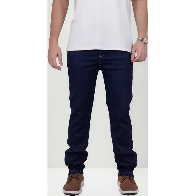 Calça Basica Jeans Para Trabalho Com Leve Defeitos