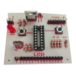 Kit Control Display Lcd P/ Pic Libro Microcontroladores Pic Kit Control Display Lcd P/ Pic Libro Microcontroladores Pic