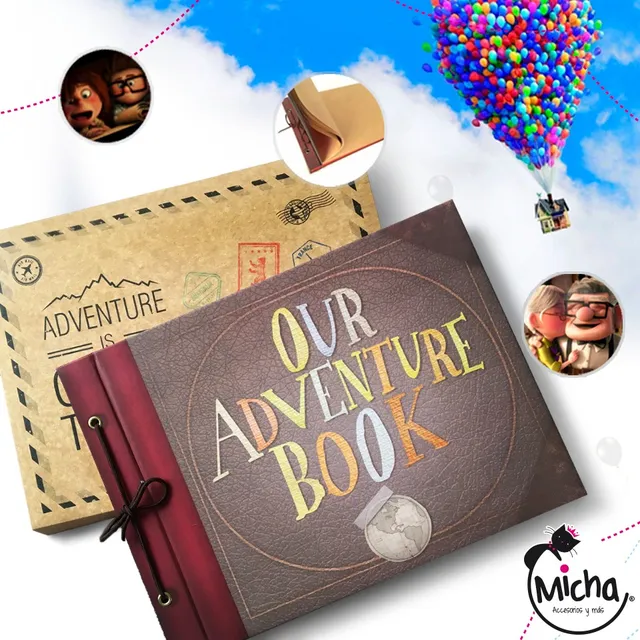 Album Scrapbook Our Adventure Book Up