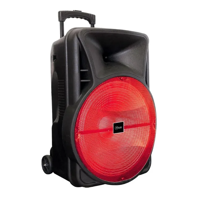 Parlante Karaoke Heavybass2 15 4000w Atril + Microfono Mlab