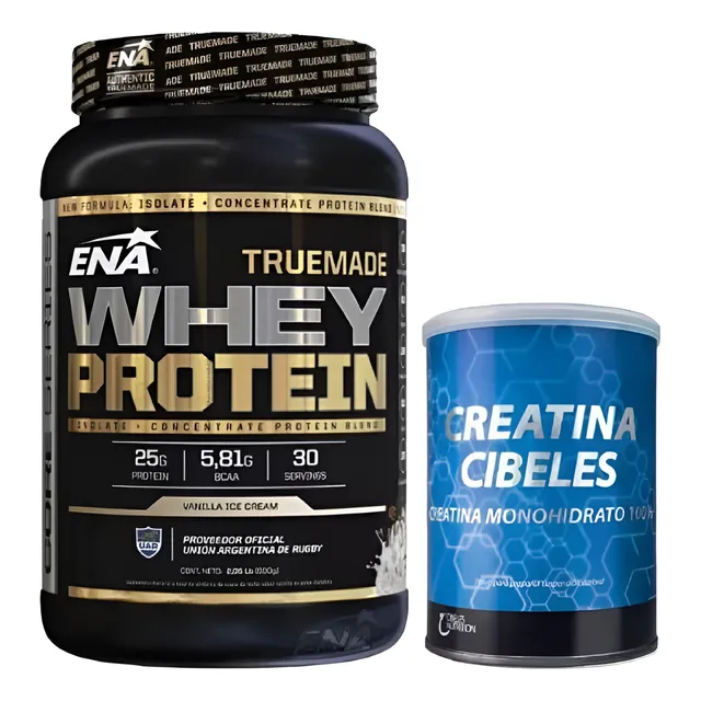Ena Sport True Made Proteínas 2lb + Creatina Cibeles 350g