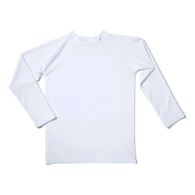 Camiseta Natacion Manga Larga Para Niño Proteccion Solar Upf
