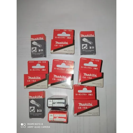 Carbones Originales Makita Cb-153 Cb-318 Cb-204a Cb-325