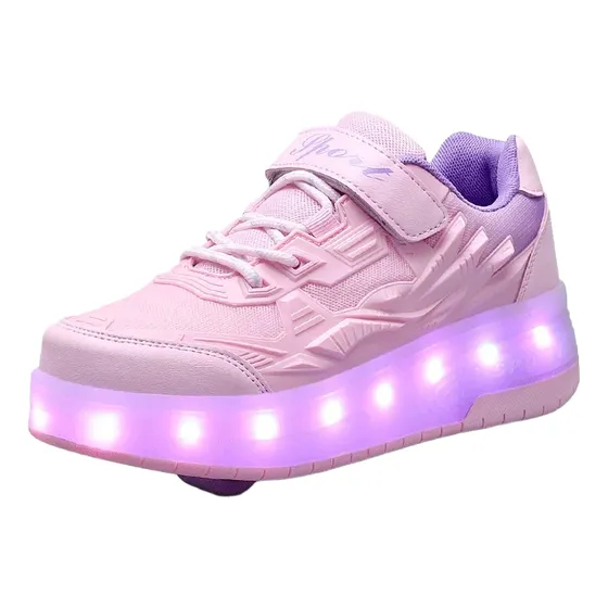 Champion Con 2 Ruedas Y Luz Led Recargable Talles 27 Al 35
