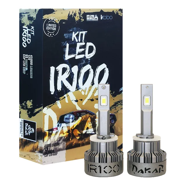 Kit Focos Iron Led Irx Original H4 H7 Hb3 Hb4 880 881 Auto