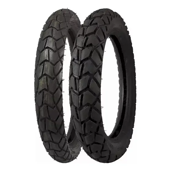Par Pneu 120/90-17 + 90/90-19 Viper Bros 125 150 Maggion C/c