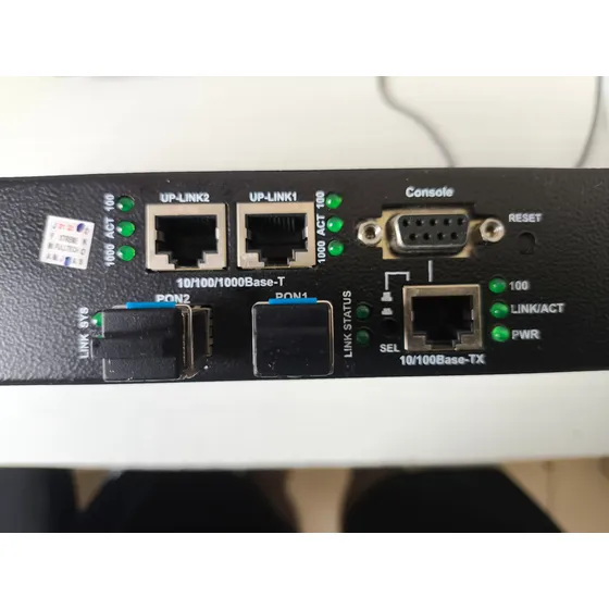 Olt  Think 2 Portas X 128 Onu ( Epon) Completa