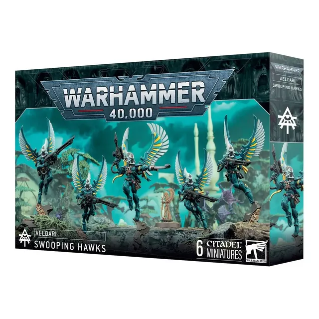 Figuras Aeldari Swooping Hawks 2024  Warhammer 40k Model