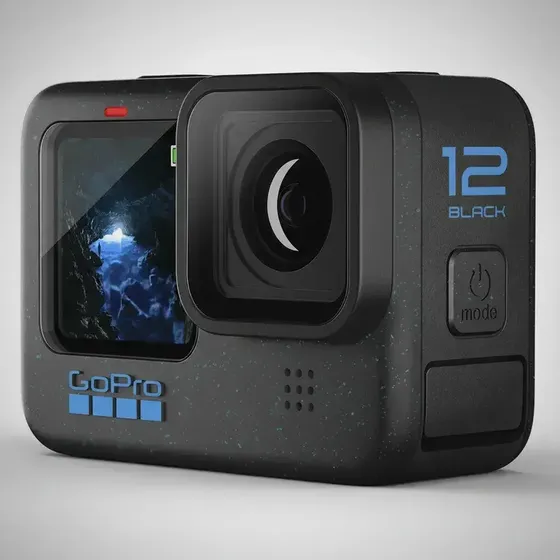 Cámara Gopro Hero 12 Black Resolución 5,3k Táctil 27mp Graba A 120fps En 4k Sumergible Hasta 10m Sensor de imagen cmos