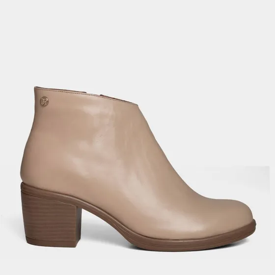 Botines Casuales Top Model Mujeres Tmo-bk0020 Cuero