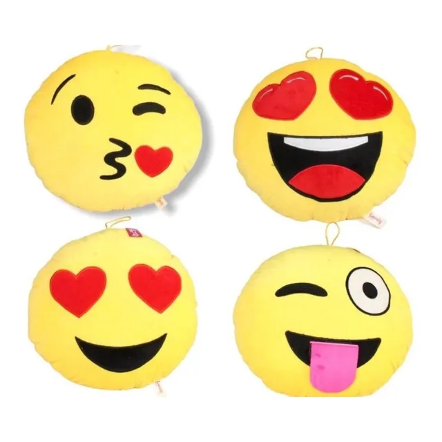 1 Peluche Cojín  Emoji Regalo Detalle Fiesta Ancheta Suave