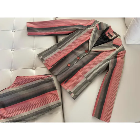 Traje Sastre Blazer Y Pantalón De Dama