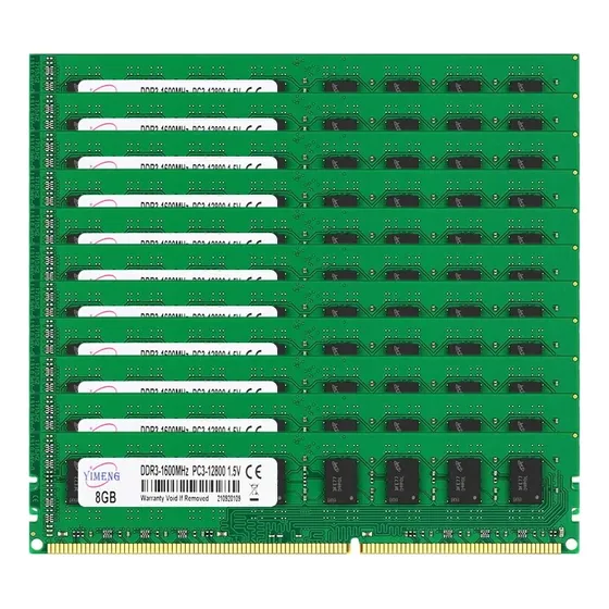 Memoria Ram Ddr3 8gb 1600mhz Computadora Intel Amd