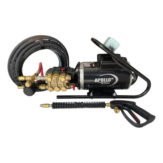 Hidrolavadora Eléctrica 2030psi 2 Hp Apollo 2 Platino 220v