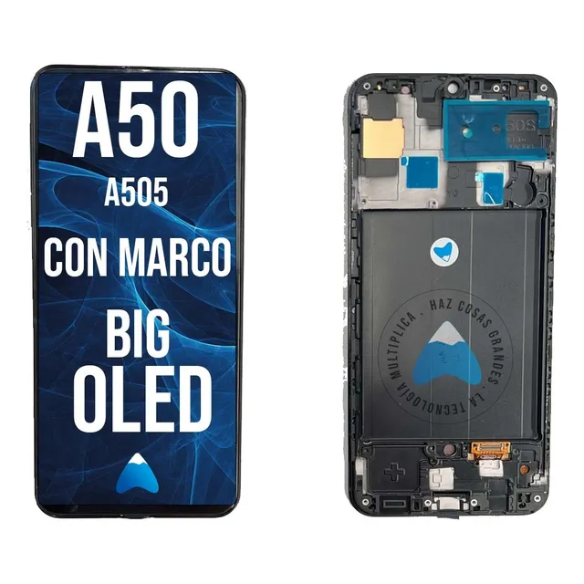 Pantalla Modulo Display Para Samsung A50 A50s Oled C/marco