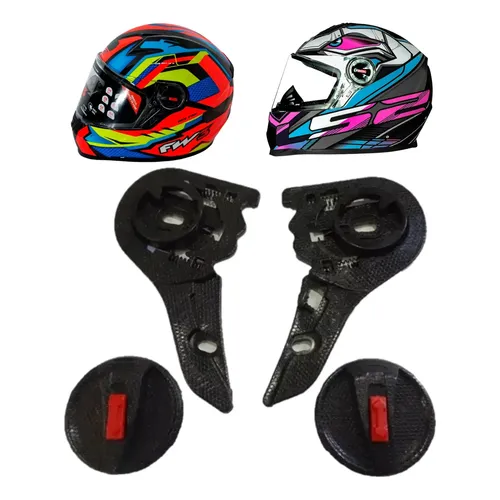 Motorcycle Helmet Triangle Full Face Open Face Dual Visor Do