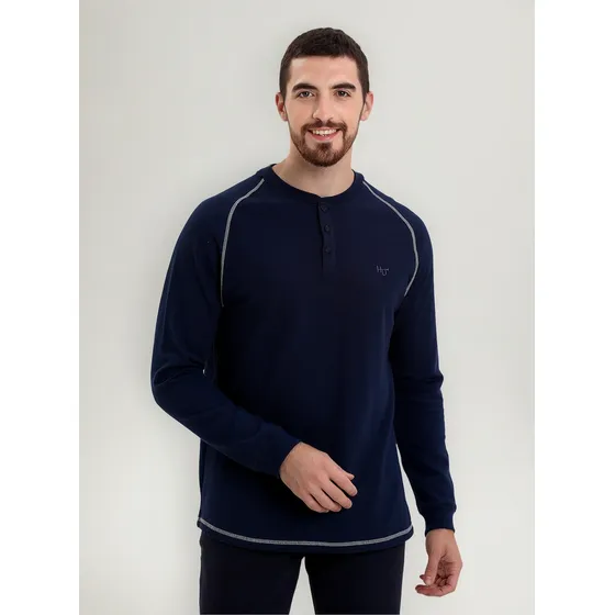 Remera Howard Manga Larga Para Hombre Térmica