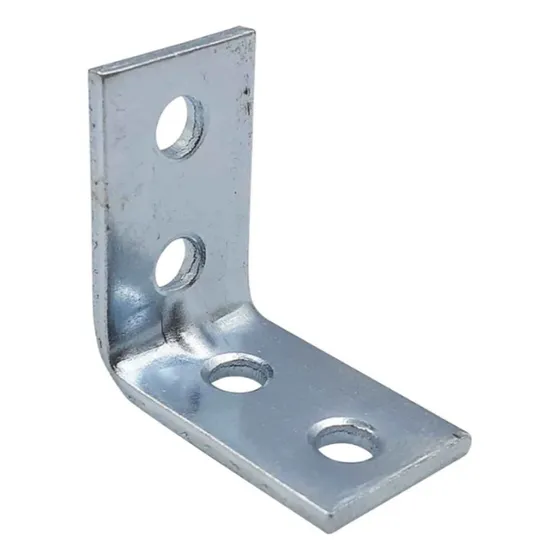 Escuadra Esquinera Acero Galvanizada 1 (100 Piezas)