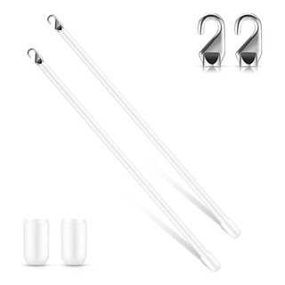 Vara Blanca Persianas Verticales Pvc Repuesto Con Gancho 2 P Vara Blanca Persianas Verticales Pvc Repuesto Con Gancho 2 P
