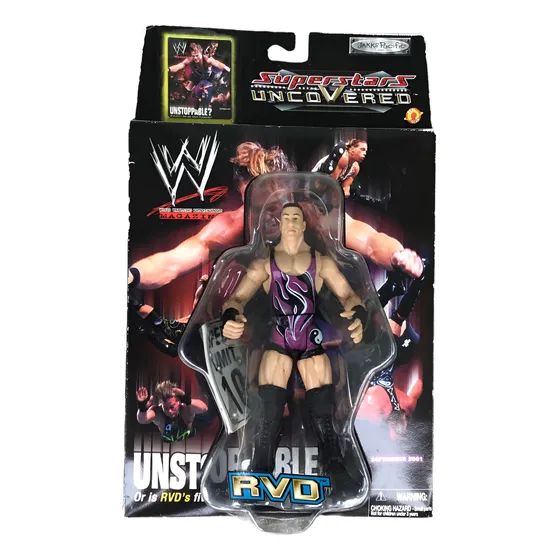Figura Rob Van Dam Wwe Jakks Pacific Superstars Uncovered