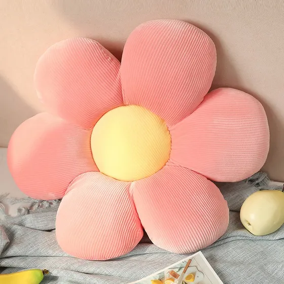 Almofada De Piso Bonito Em Forma De Flor Almofada Macia De P