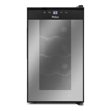Adega Pad8 Display Eletrônico 8 Garrafas Philco 127/220v