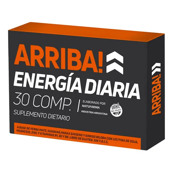 Natufarma Arriba Energí­a Diaria Suplemento Dietario