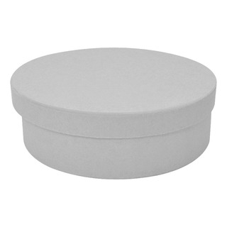 5 Caixa Redonda Tampa Sapato 24x7 Mdf Pintado Madeira 5 Caixa Redonda Tampa Sapato 24x7 Mdf Pintado Madeira